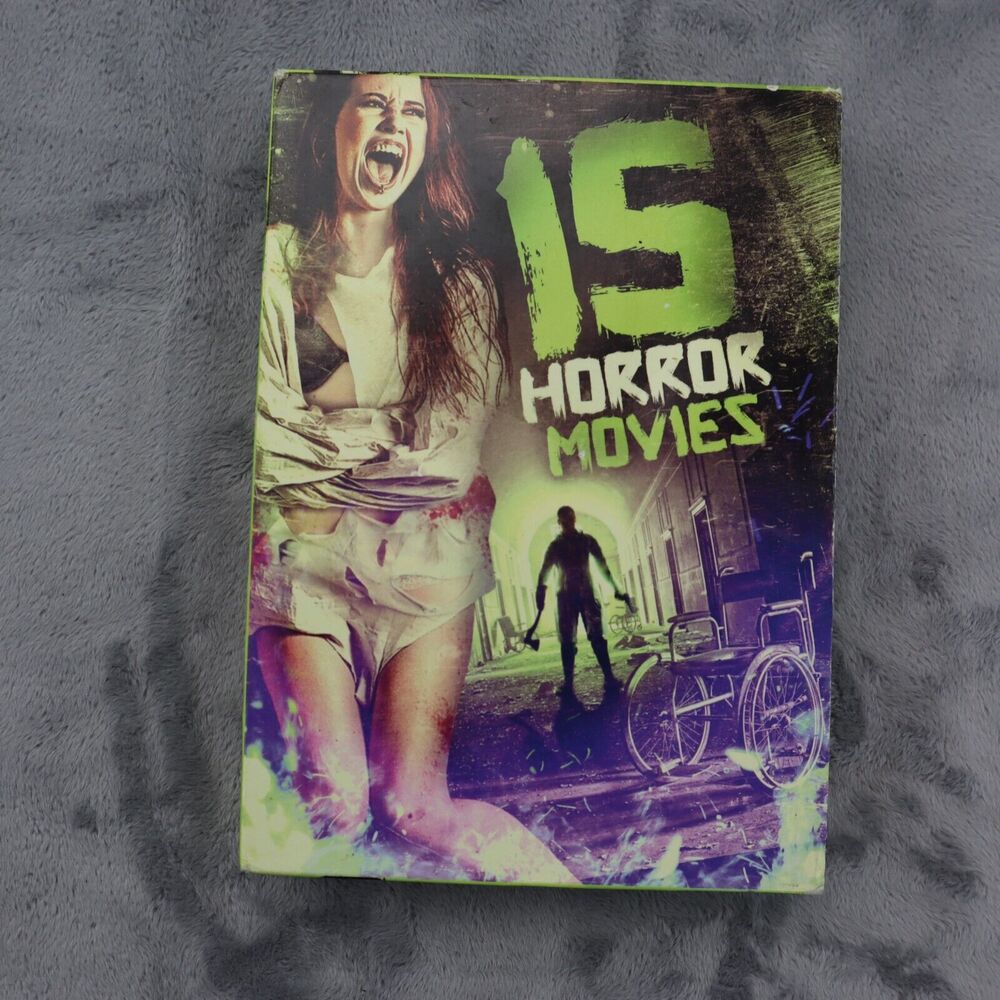 15 Horror Movies DVD Thriller Box Set Grim The Dead Of Night The Dark Ashes